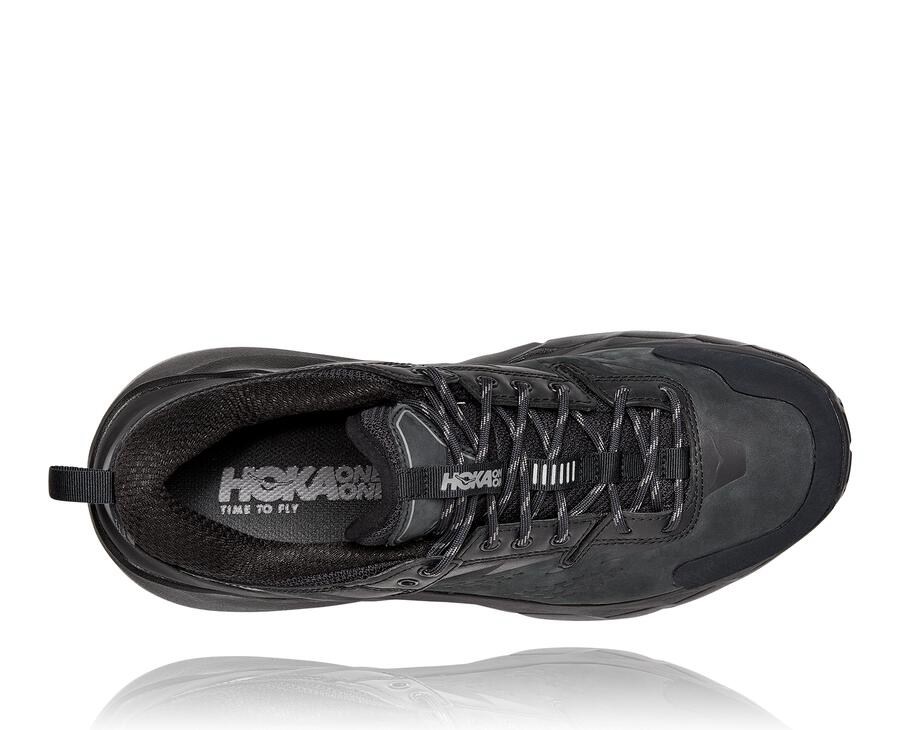 Hoka One One Trail Schoenen Heren - Kaha Laag Gore-Tex - Zwart - JC5816042